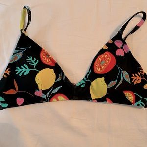 J Crew Bikini Top (L)